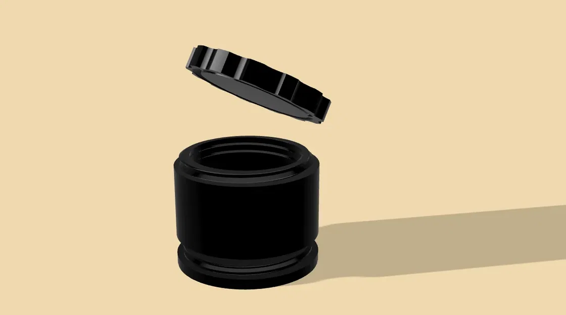 Jar xếp chồng với nắp và đáy hoàn chỉnh - Image 1