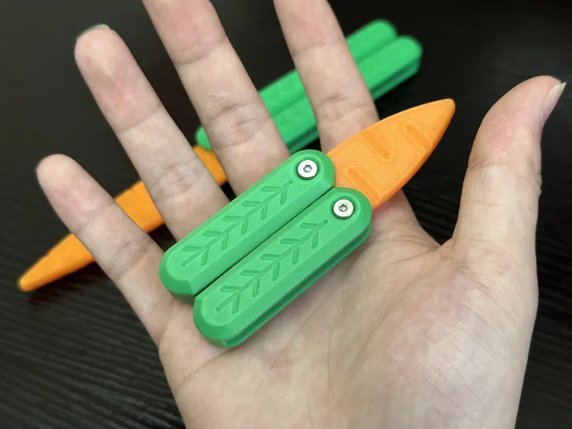 Dao bướm cà rốt ngắn tinh xảo - Image 1