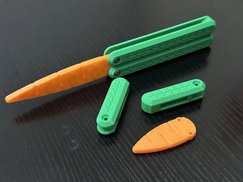 Dao bướm cà rốt ngắn tinh xảo - Image 4