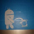 Hình ảnh Android đang tiểu lên trái táo - Thumbnail 3