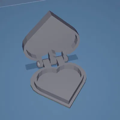 Hộp trái tim độc đáo cho in 3D