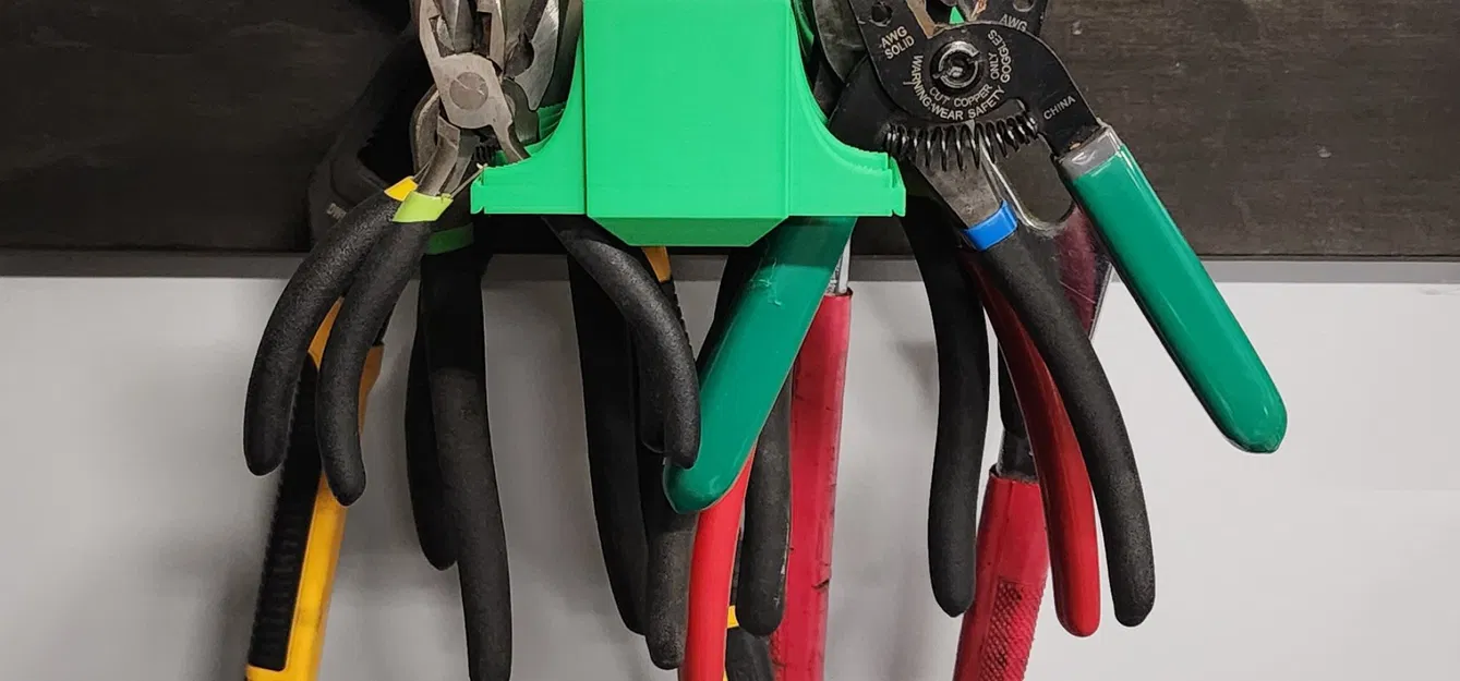 Giá đỡ kẹp và khóa kênh tiện lợi trên tường - Image 3