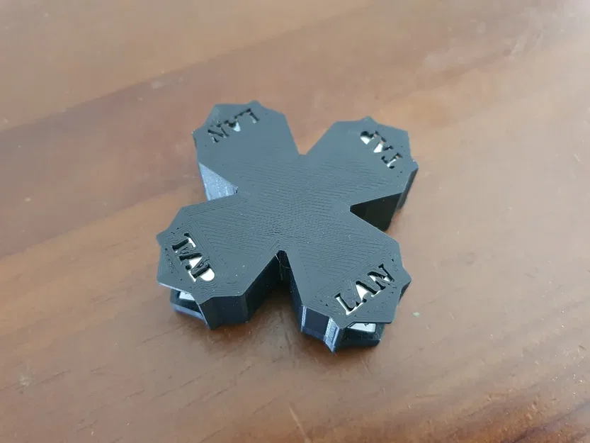 Vỏ bảo vệ LAN Tap hình sao ném 3D - Image 2