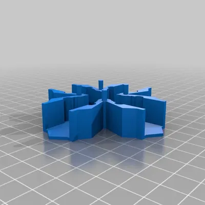 Vỏ bảo vệ LAN Tap hình sao ném 3D