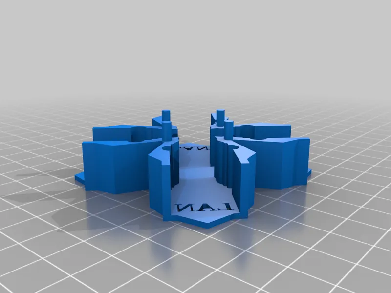 Vỏ bảo vệ LAN Tap hình sao ném 3D - Image 6