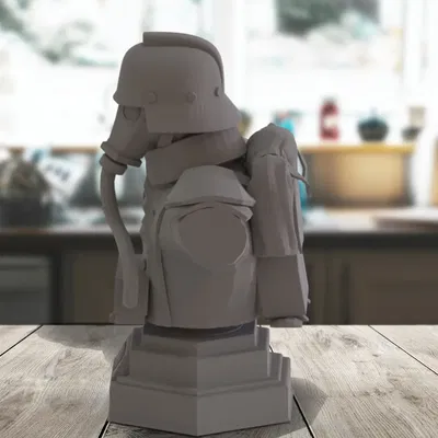 Bust nhân vật thành viên Umbrella Corps trong Resident Evil