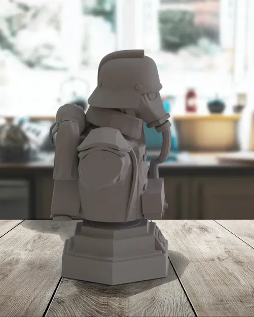 Bust nhân vật thành viên Umbrella Corps trong Resident Evil - Image 4