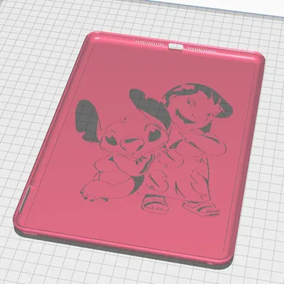 Bao da iPad thế hệ 8 Lilo và Stitch cho trẻ em