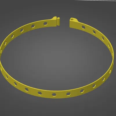 Vòng cổ choker in 3D thời trang và độc đáo