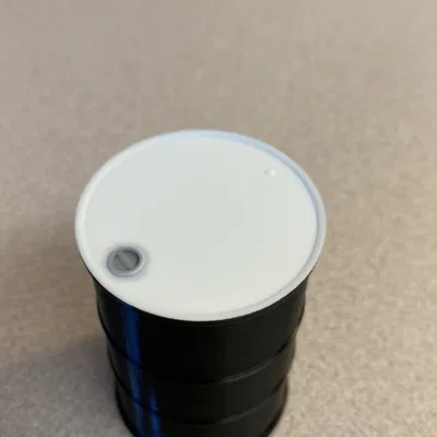 Thùng 55-Gallon tỷ lệ 1/14 với nắp và vòng giữ nắp