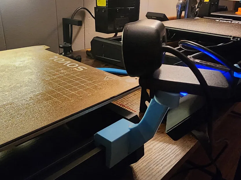 Giá đỡ webcam gắn vào ZRail cho máy in SV06 - Image 2