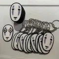 Móc khóa và nam châm No-Face từ phim Sen và Chihiro trong thế giới... - Thumbnail 1