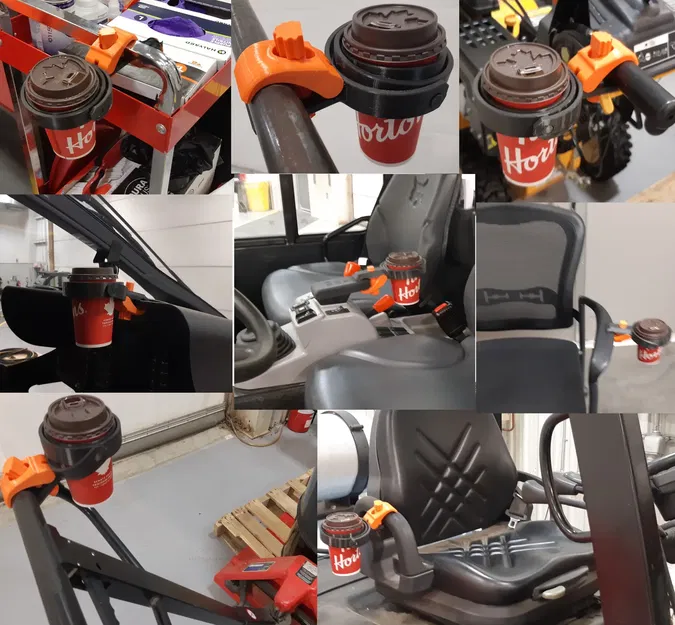 Giá đỡ cốc cà phê du lịch với gimbal điều chỉnh - Image 3