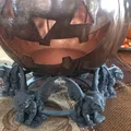 Vòng tay Gargoyle nâng chậu bí đồng cho Halloween - Thumbnail 1