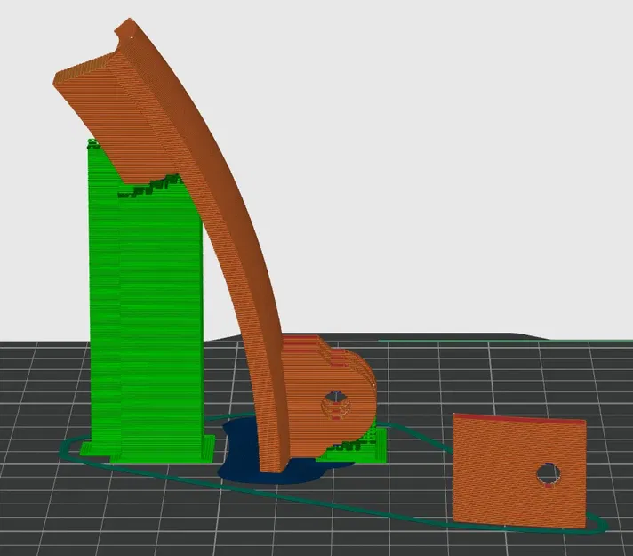 Giá đỡ camera GoPro cho mũ bảo hiểm POC Tectal - Image 2