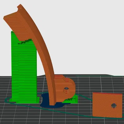 Giá đỡ camera GoPro cho mũ bảo hiểm POC Tectal