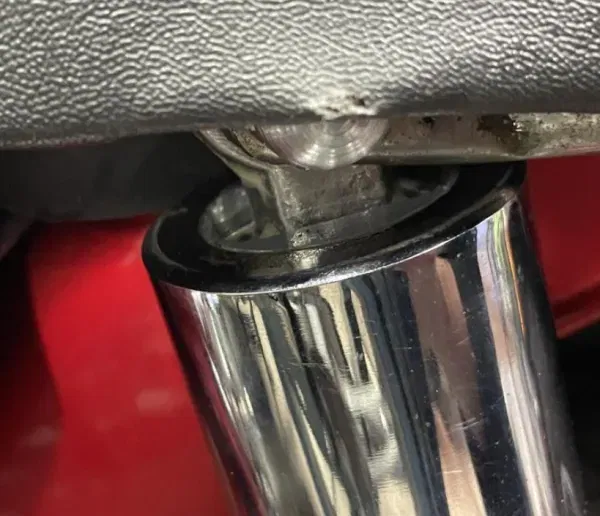 Bộ chuyển đổi vỏ giảm xóc mạ chrome cho Puch m50 - Image 2