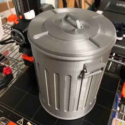 Thùng rác cho vật liệu thải khi in 3D