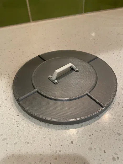 Nắp thùng rác - Mô hình đơn giản đã chỉnh sửa - Image 1