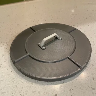 Nắp thùng rác - Mô hình đơn giản đã chỉnh sửa