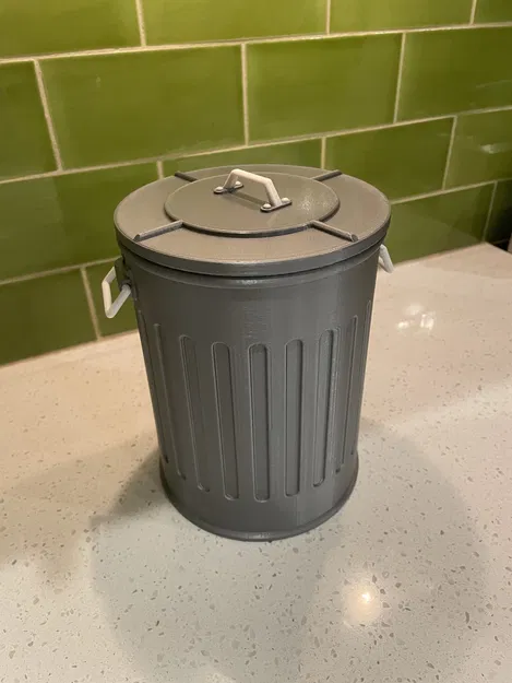 Nắp thùng rác - Mô hình đơn giản đã chỉnh sửa - Image 2