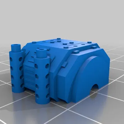 Mô hình Knight Acastus Porphyrion trong Adeptus Titanicus