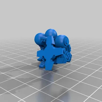 Chân mới cho hiệp sĩ Lucius trong Adeptus Titanicus