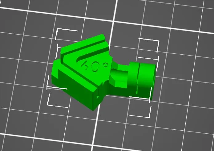 Jig cắt PTFE 60° - MK3S+ cho máy in 3D Triangle Labs Dragon - Image 1