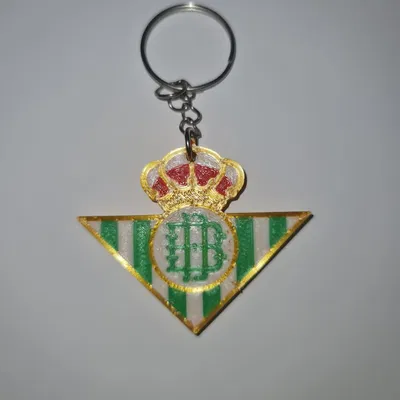 Móc chìa khóa Real Betis với thiết kế hoàn hảo