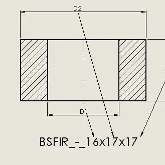 Bộ khoảng cách bi cho vòng trong