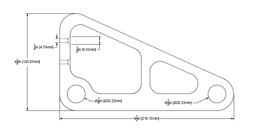 Giá treo tường đơn giản cho cuộn filament hoặc sách - Image 2