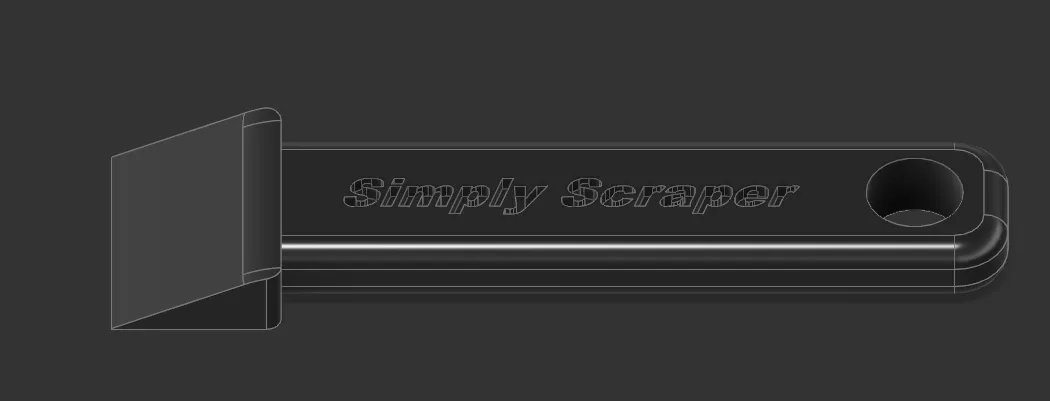 Công cụ cạo Simply Scraper cho máy in 3D - Image 1