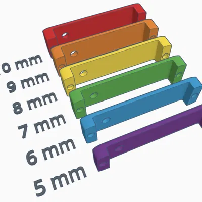 Giá đỡ giảm tiếng cho chùm chìa khóa