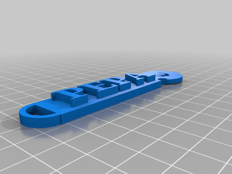 Móc khóa hình xe hơi Pepa in từ Tinkercad - Image 2