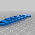 Móc khóa hình xe hơi Pepa in từ Tinkercad - Thumbnail 2