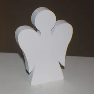 Thiên thần 3D với dáng đứng nghiêng - Image 1