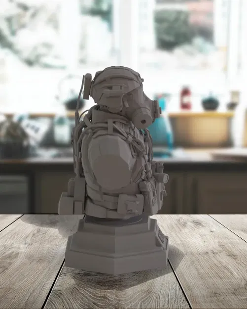 Tượng bán thân phi công anh hùng trong bộ sưu tập tùy chỉnh - Image 4