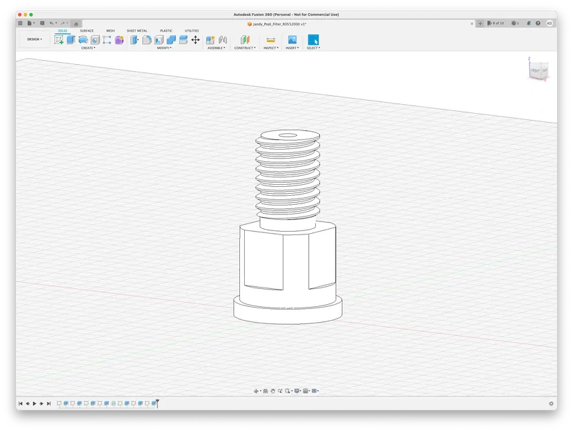 Bộ chuyển đổi van xả áp cho bộ lọc bể bơi cartridge - Image 1