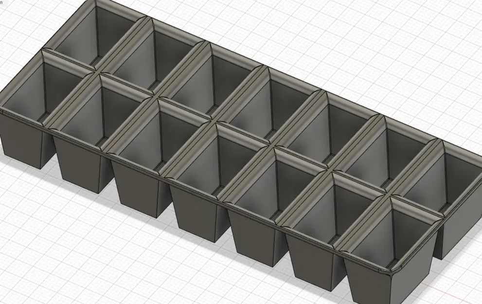 Khay đá thiết kế hiện đại không cần hỗ trợ in - Image 1