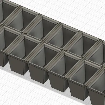 Khay đá thiết kế hiện đại không cần hỗ trợ in