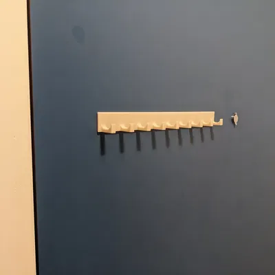 Giá treo chìa khóa không kiểu dáng cho 8 chìa khóa