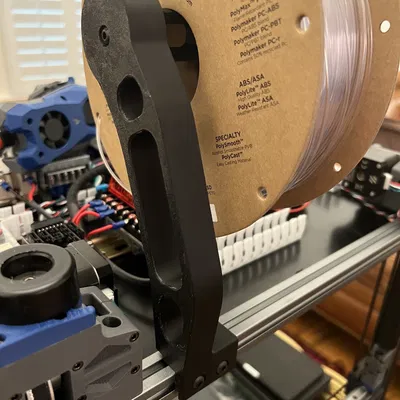 Giá đỡ cuộn filament Voron lắp trên máy in 3D