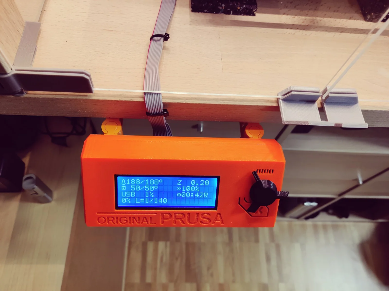 Giá đỡ màn hình có thể tháo rời cho Prusa i3 MK3 1