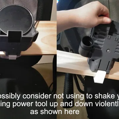 Kẹp bàn M5 với ốc vít và đai ốc 3D