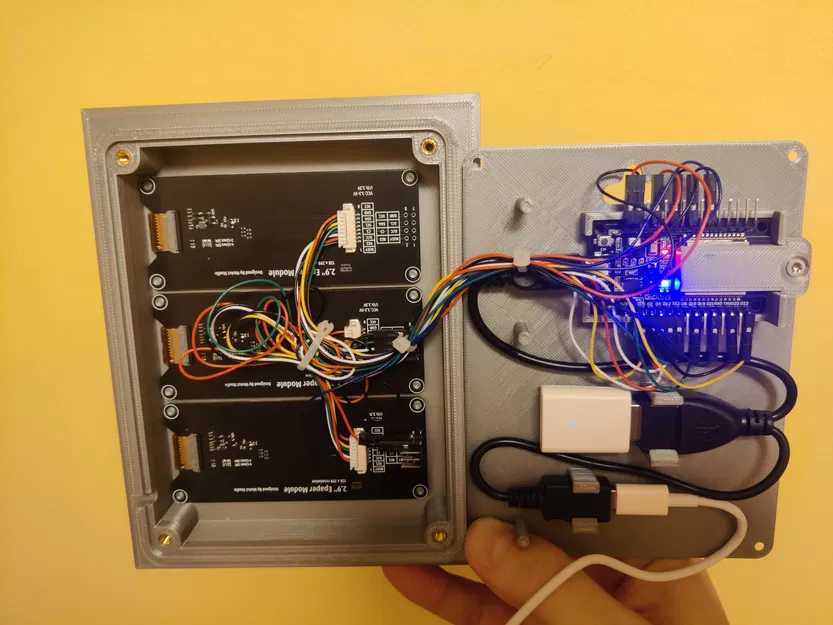 Trạm thời tiết WeAct với màn hình E-Paper 2.9" và ESP32 - Image 3