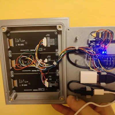 Trạm thời tiết WeAct với màn hình E-Paper 2.9" và ESP32