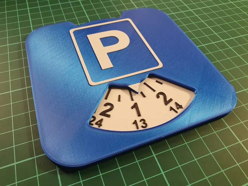 Đĩa/đồng hồ đỗ xe đơn giản sử dụng tại Liên minh Châu Âu - Image 3