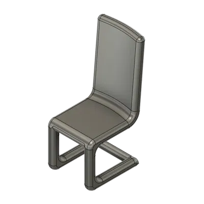 Ghế hiện đại với chân cong