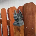 Các đầu cột hàng rào hình quái vật gargoyle - Thumbnail 3