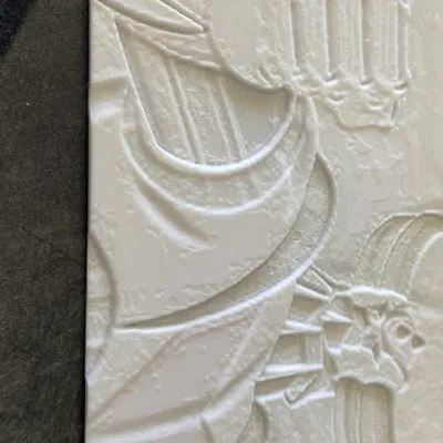 Lithophanie màu Goldorack và hộp đựng của nó